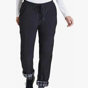 Eddie Bauer Fleece Lined Cargo Hiking Pants Womens Size 12